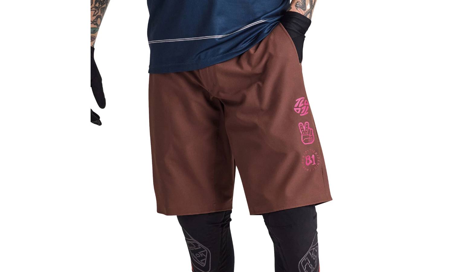 Велошорти TLD FLOWLINE SUPERLYTE SHORT розмір L 36 MONO CHOCOLATE 3 Велошорти TLD FLOWLINE SUPERLYTE SHORT розмір L 36 MONO CHOCOLATE 3