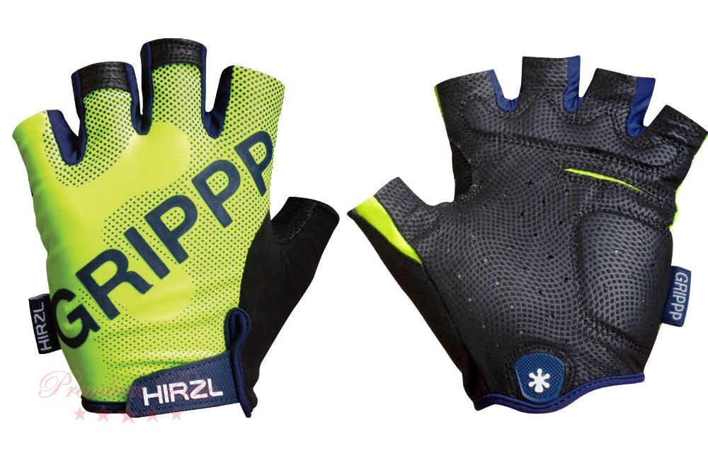 Фотография Велосипедные перчатки Hirzl GRIPPP TOUR SF 2.0 размер L, черно-желтый