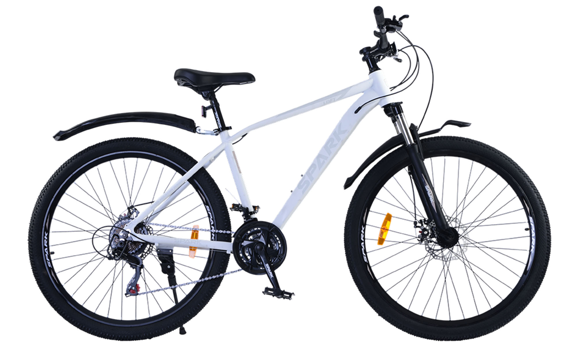 Велосипед SPARK LOFT 27,5", размер M, рама 17", год 2026, белый 