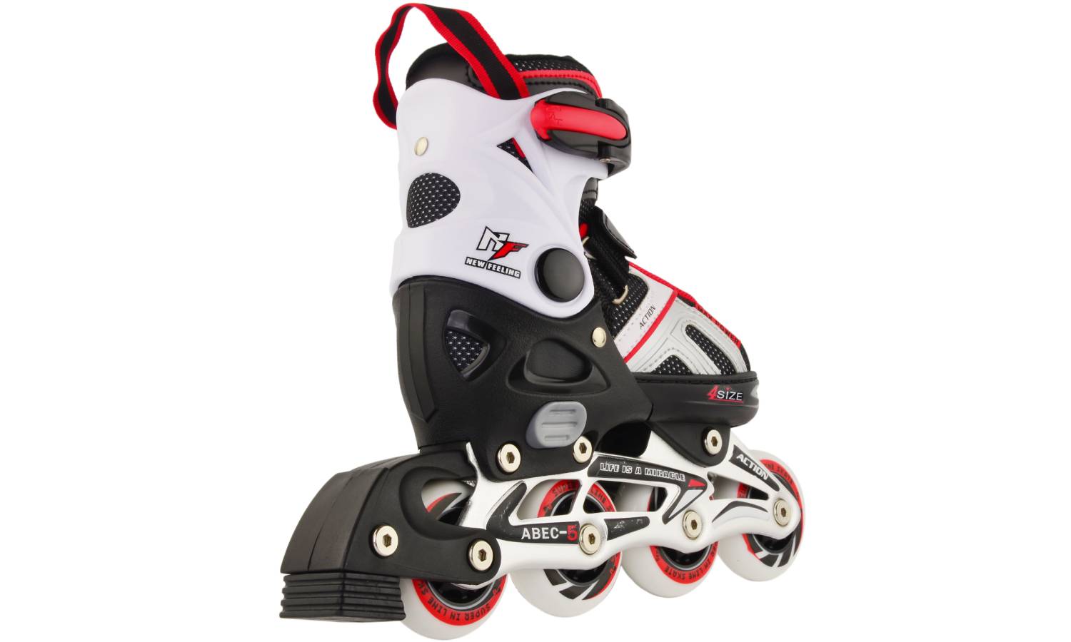 Роликовые коньки Action DANNY размер 29-32 Red 9 Роликовые коньки Action DANNY размер 29-32 Red 9