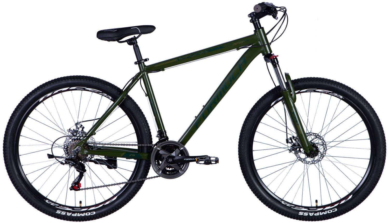 Фотография Велосипед Formula MOTION 27.5" размер L рама 19 2024 Темно-зеленый