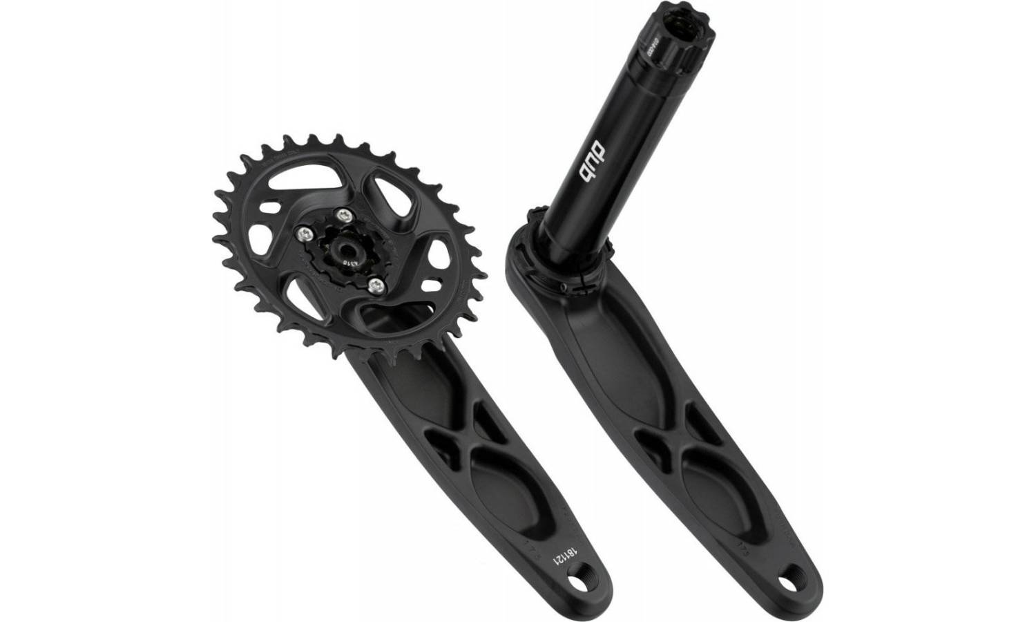 Фотография Шатуны SRAM Crank GX Eagle Fat Bike 4" DUB 12ск 175 Direct Mount Звезда 30t X-SYNC 2 Black 4