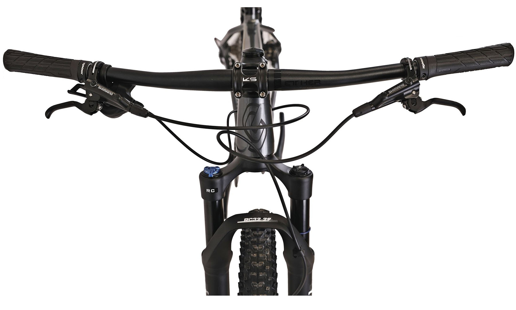 Велосипед Cyclone SLX 29" розмір рами M 2024 Чорний (мат) 4