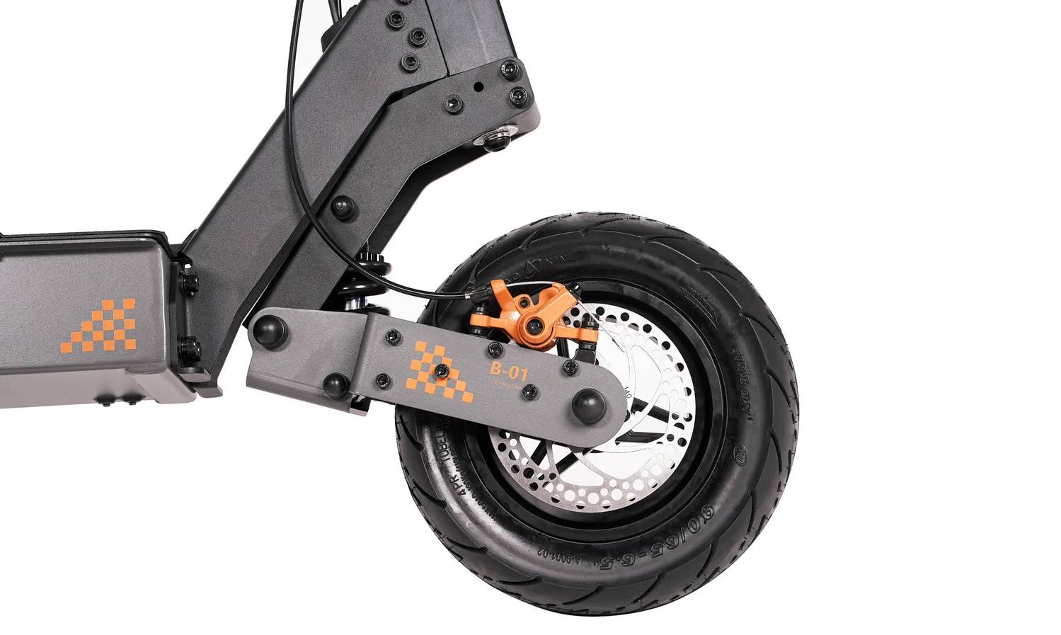Электросамокат KUGOO KIRIN G4 (2000 Вт; 20 Аh 60 В), черный 13