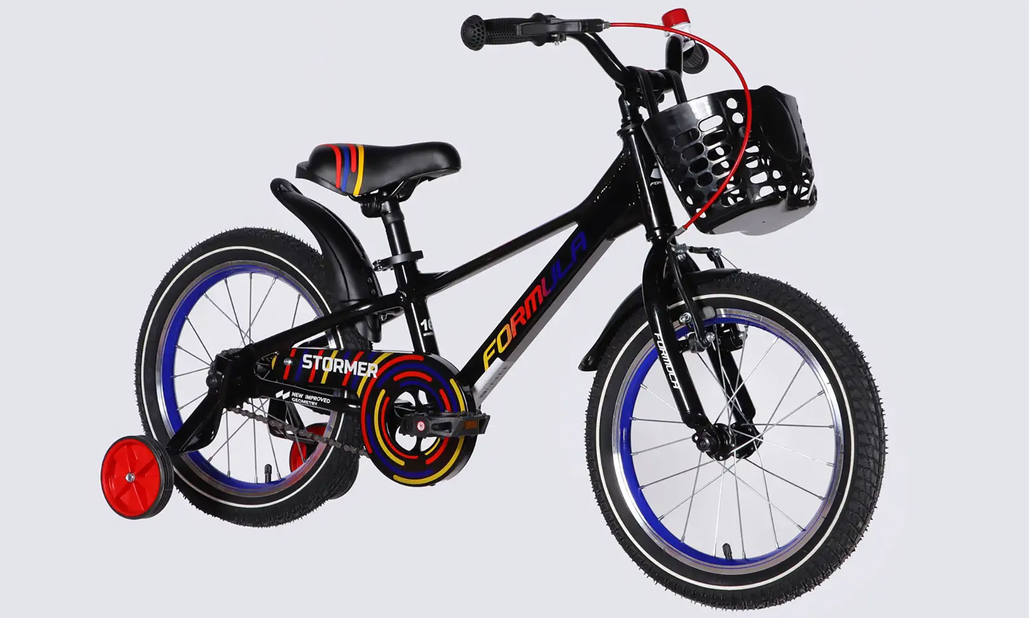 Велосипед Formula Kid STORMER BH 16", размер XXS, рама-8,5", год 2026, черный 3 Велосипед Formula Kid STORMER BH 16", размер XXS, рама-8,5", год 2026, черный 3