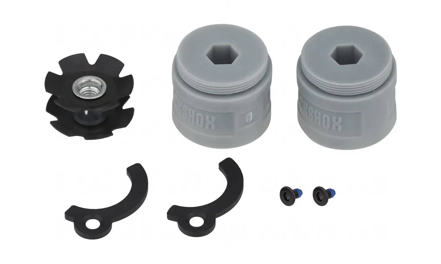 Вилка RockShox ZEB Select Charger RC - Crown 27.5" Boost™ 15x110 180mm Diff BlackAlum Str Tpr Sm CrownOD 44offset DebonAir (includes Bolt On Fender,2 8