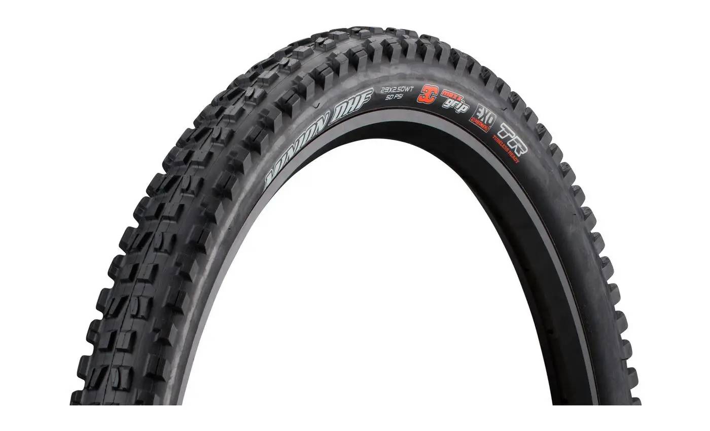 Покрышка Maxxis MINION DHF 29X2.50WT TPI-60 Foldable 3CG/EXO/TR 3 Покрышка Maxxis MINION DHF 29X2.50WT TPI-60 Foldable 3CG/EXO/TR 3