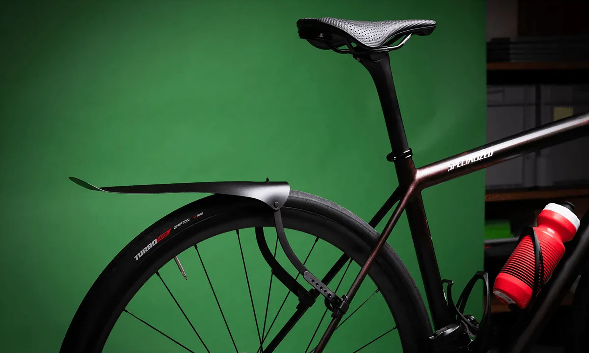 Крыло заднее ASS SAVERS, Win Wing Road 2, темно-серое 4