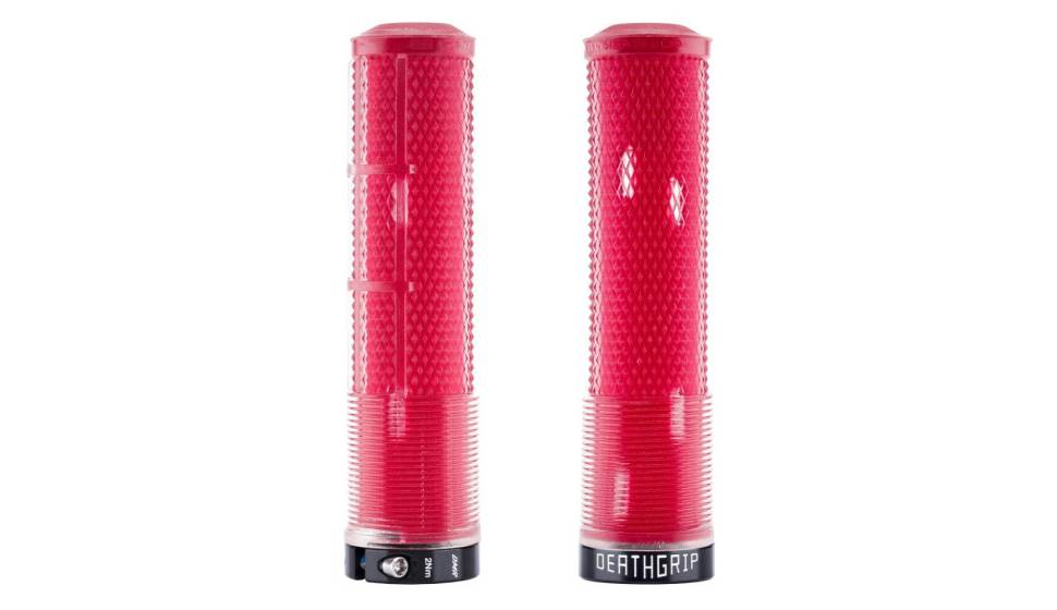 Грипсы DMR DeathGrip2 Thin Flangeless Clear Red 
