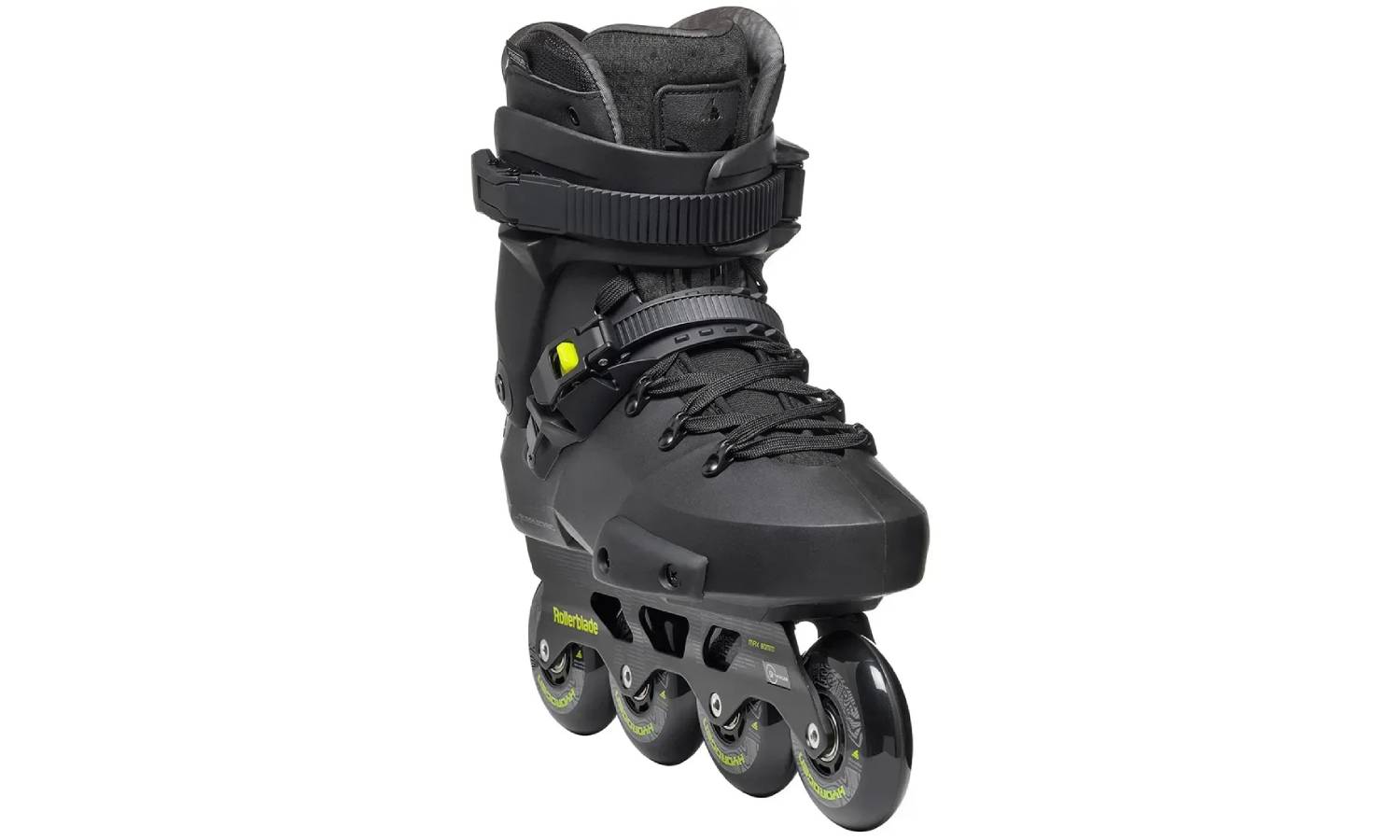Фотография Ролики Rollerblade Twister XT 2023 black-lime 260 2