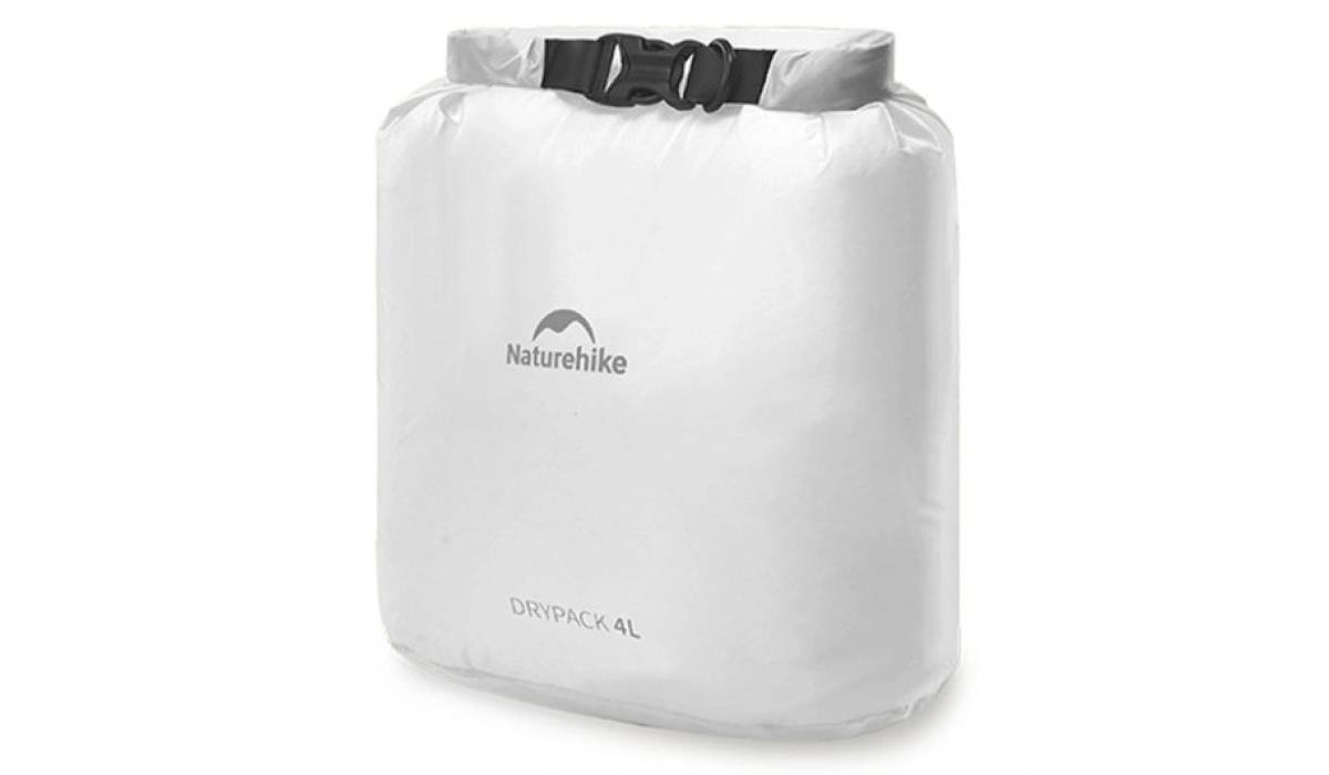 Гермомешок Naturehike CNK2550XB012, 4 л, белый 