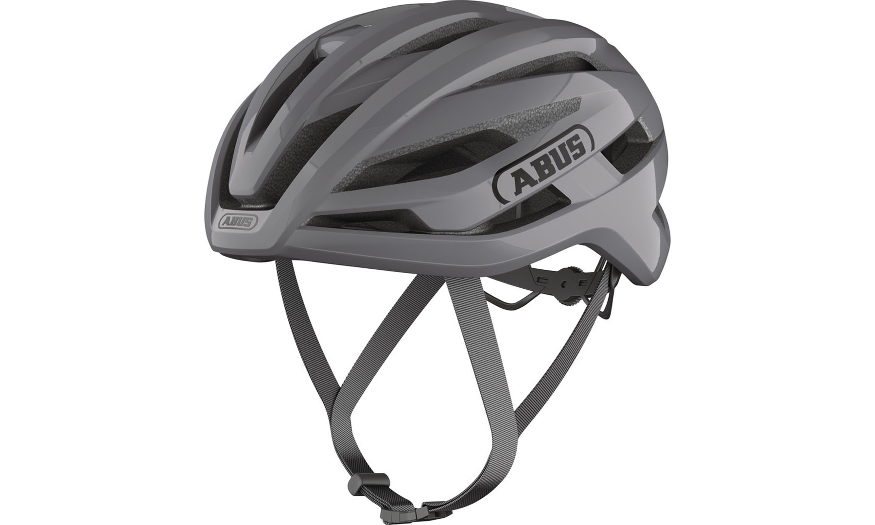 Велошлем спортивный ABUS STORMCHASER ACE race grey, размер M (54-58 см), серый 6