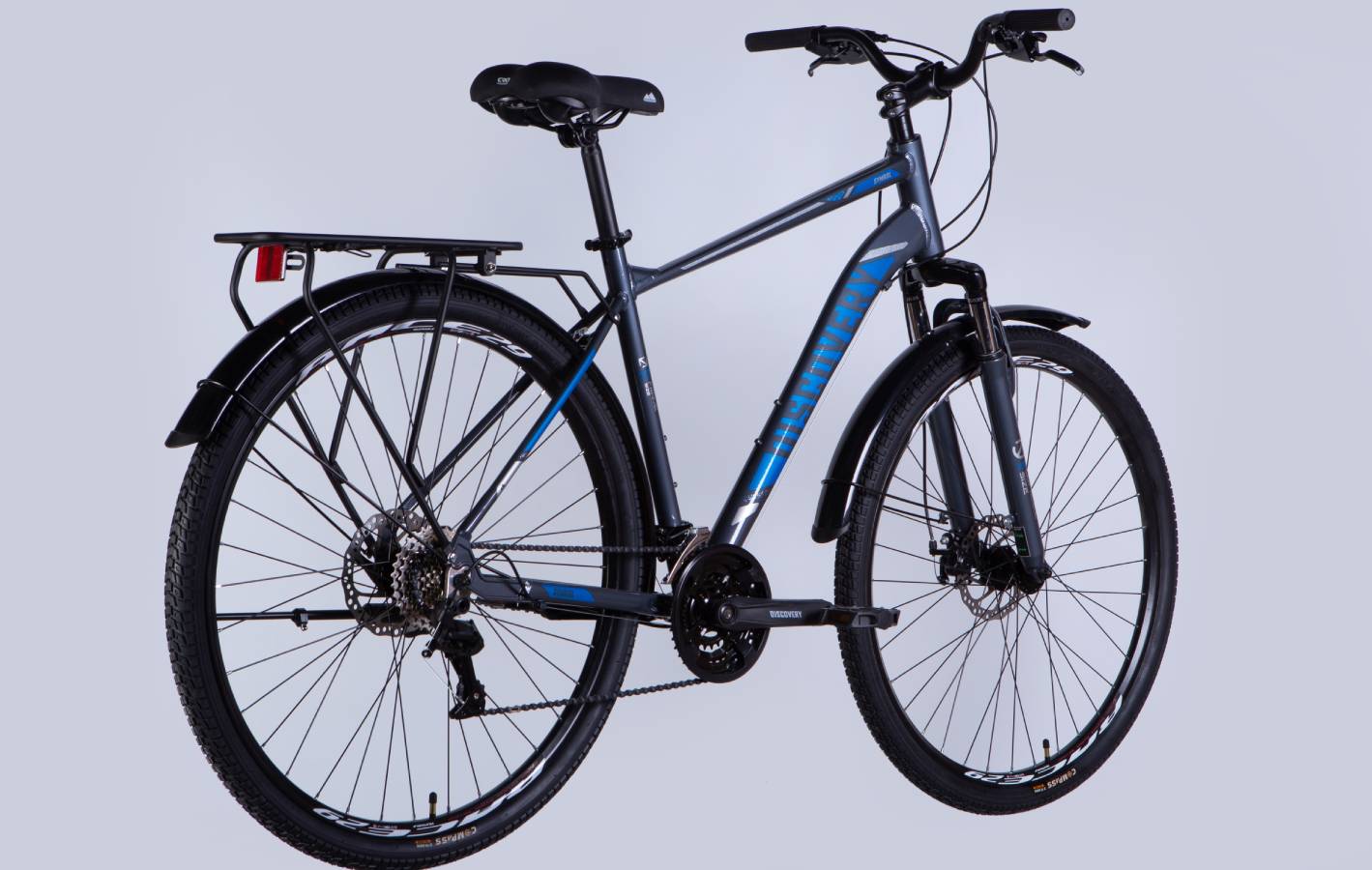 Велосипед Discovery SYMBOL MAN DD 28" размер L рама 20" 2025 черно-синий 3