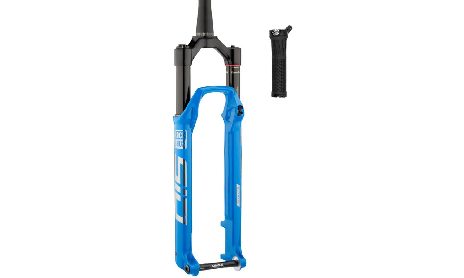 Фотографія Виделка RockShox SID SL Ultimate Race Day - Remote 29" Boost™ 15X110 100mm Gloss Blue 44offset Розташований DebonAir (includes Fender, Star nut, Maxle Stealth