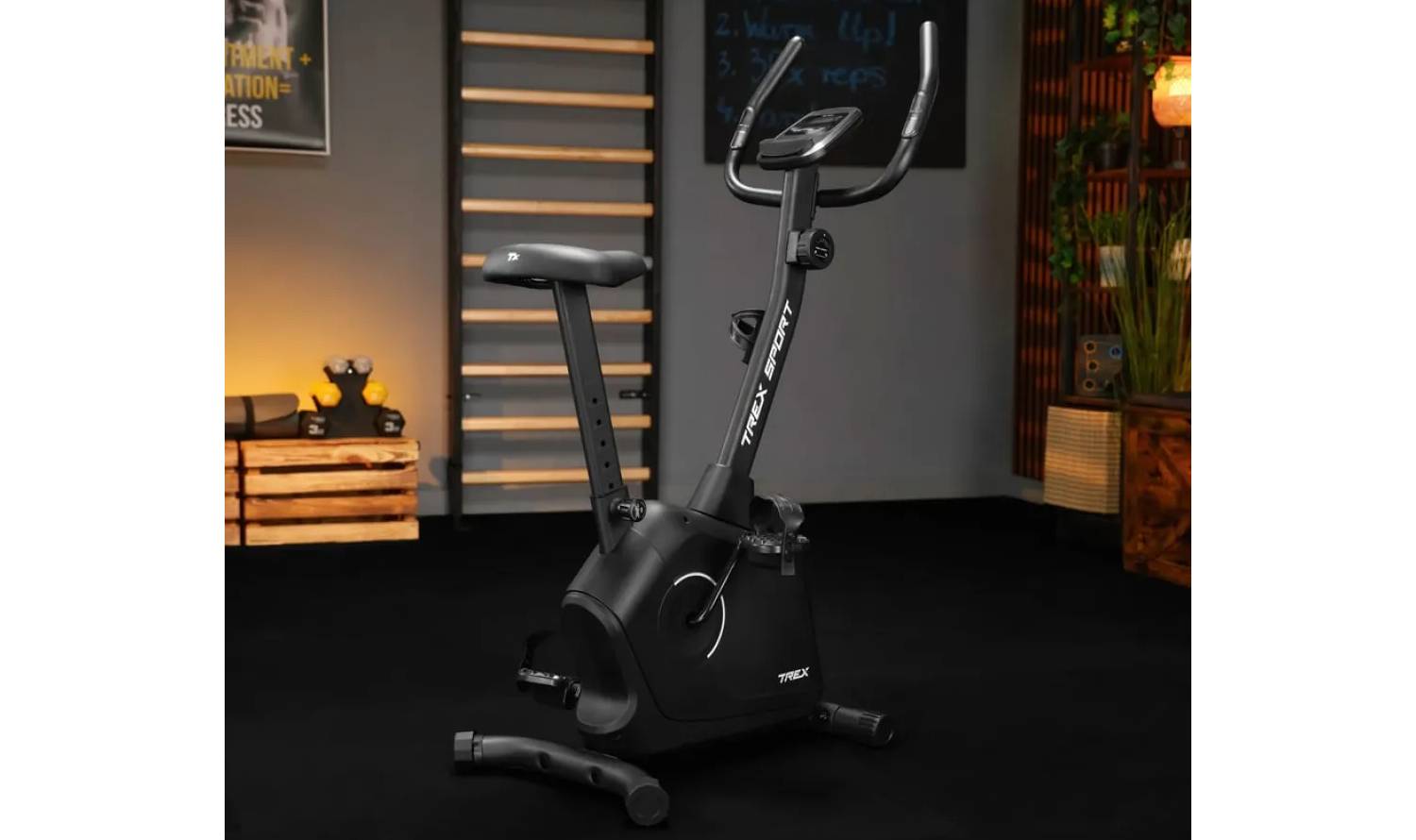 Велотренажер Trex Sport TX-380MB Rigon магнітний чорний 4 Велотренажер Trex Sport TX-380MB Rigon магнітний чорний 4