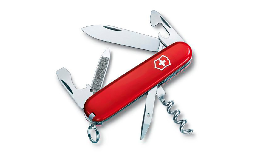 Нож Victorinox Swiss Army Sportsman красный