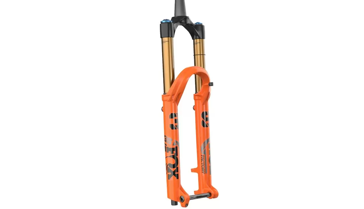 Вилка FOX 2025, 38 FLOAT, 29in, 170, Grip X2, Shiny Orange, Black/Clear Logo, 15 X 110, 44mm Rake 