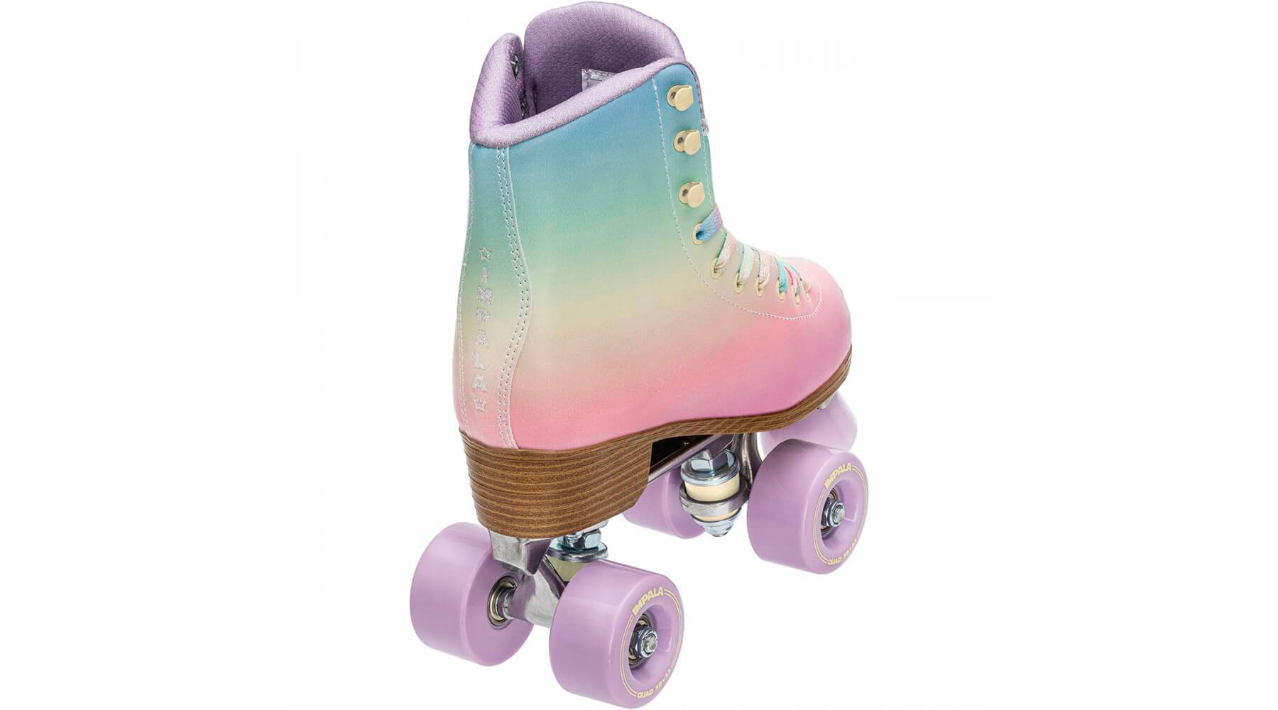 Ролики квады Impala PASTEL FADE, размер 40 Розово-голубой 11