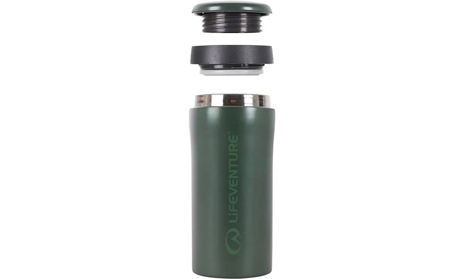 Термокружка Lifeventure Thermal Mug metallic green 2