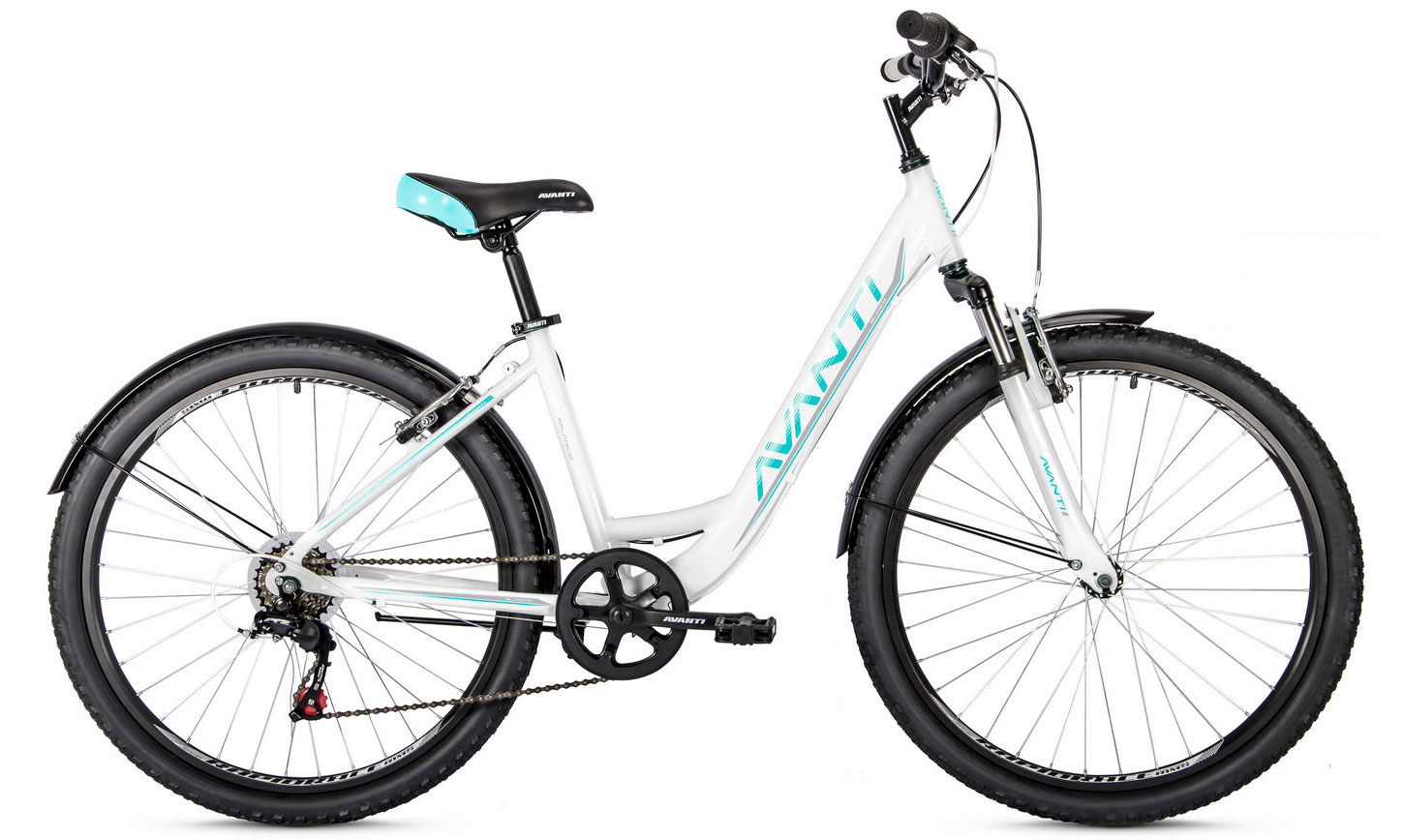 Фотография Велосипед Avanti BLANCO 6SPD 28" размер М 2024 бело-голубой