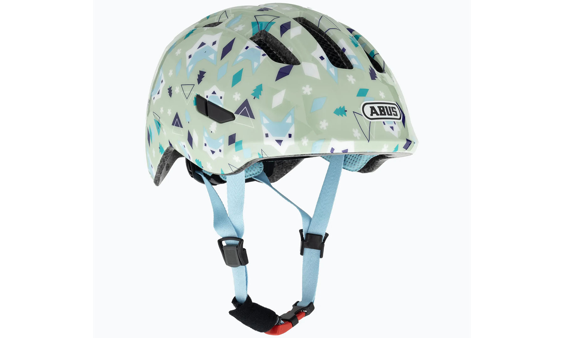 Велошлем детский ABUS SMILEY 3.0 Green Nordic, размер S (45-50 см), зеленый нордический 7