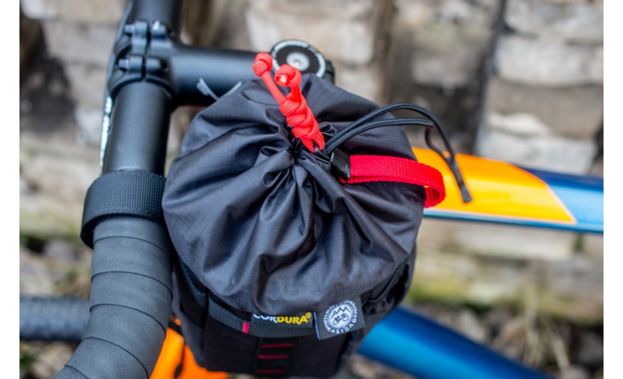 Сумка на руль KasyBag Pocket Pack One hand (кормушка) Black-Red 17