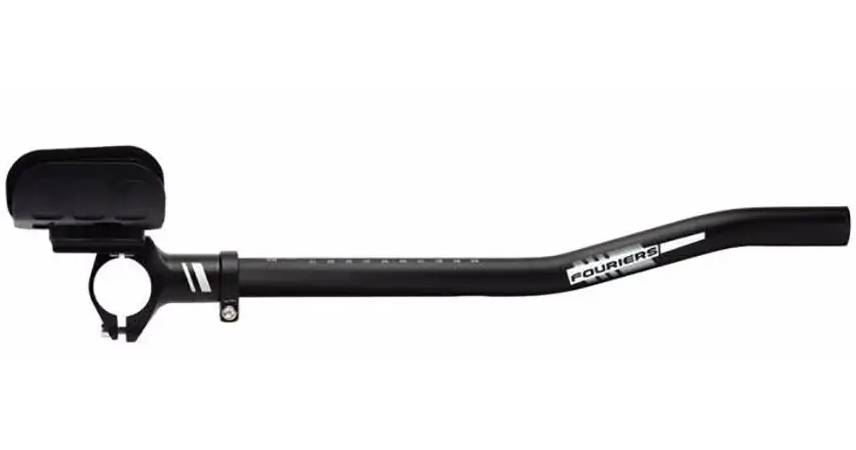 Руль аэродинамический Fouriers Tri-bar авто-накладки с/трубами JS-типа 17град/180мм алю, Black 3 Руль аэродинамический Fouriers Tri-bar авто-накладки с/трубами JS-типа 17град/180мм алю, Black 3