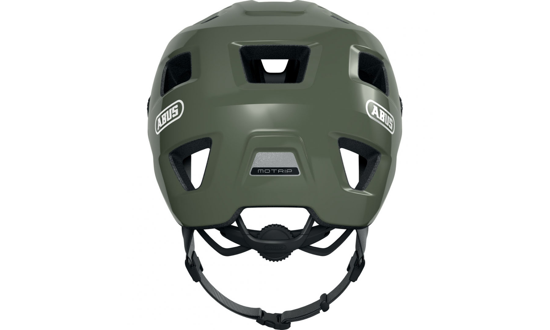Фотография Велошлем спортивный ABUS MOTRIP Pine Green, размер S (51-55 см), темно-зеленый 2