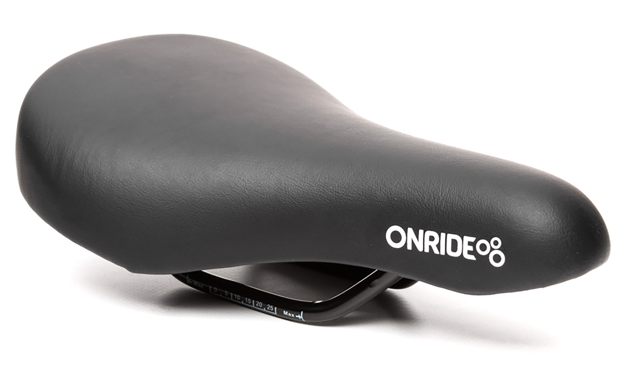 Седло ONRIDE Kiddie, детское, стальные рамки, 215x140 мм, черный Седло ONRIDE Kiddie, детское, стальные рамки, 215x140 мм, черный