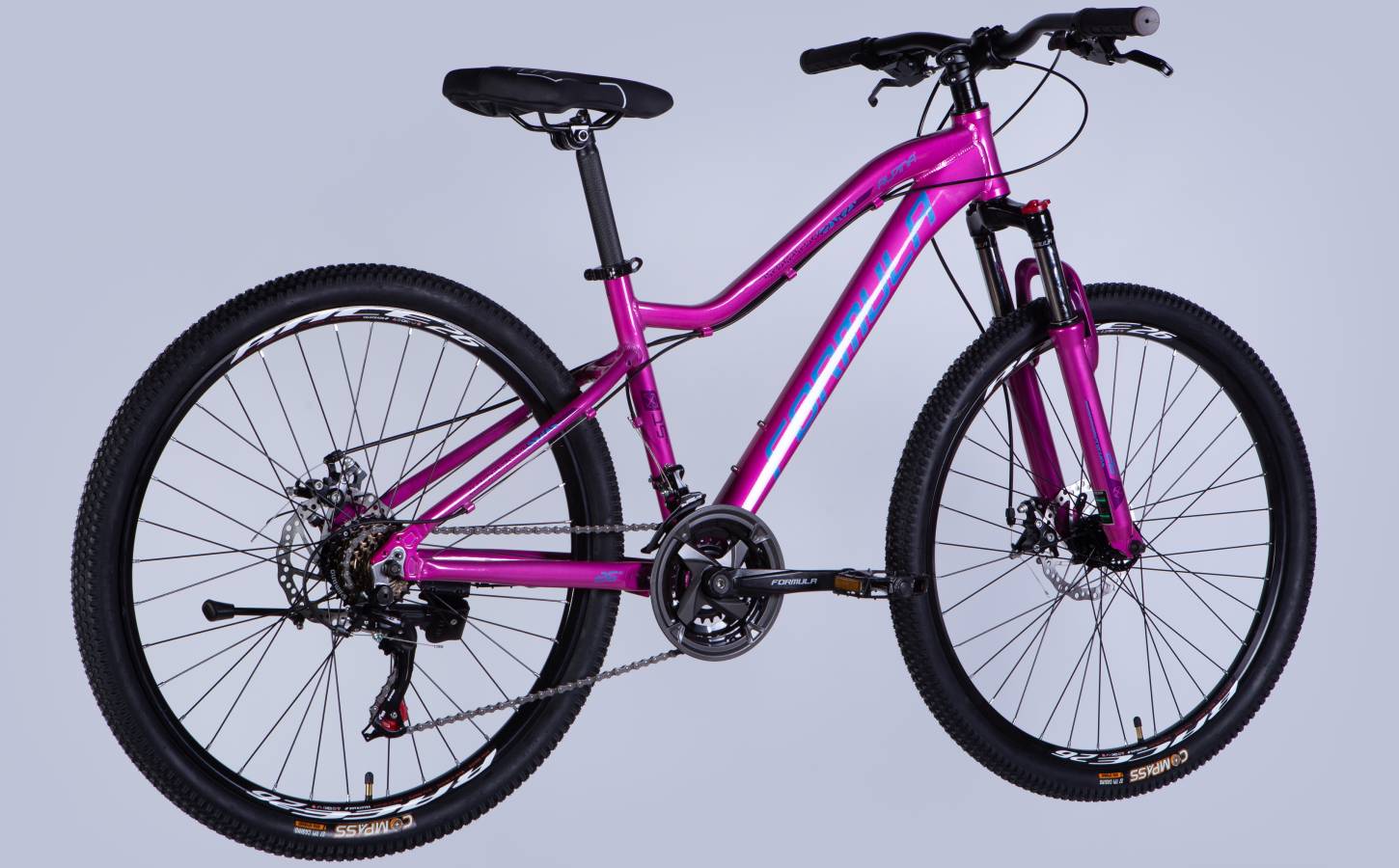Велосипед Formula ALPINA DD 26" размер S рама 15" 2025 розово-синий 6 Велосипед Formula ALPINA DD 26" размер S рама 15" 2025 розово-синий 6