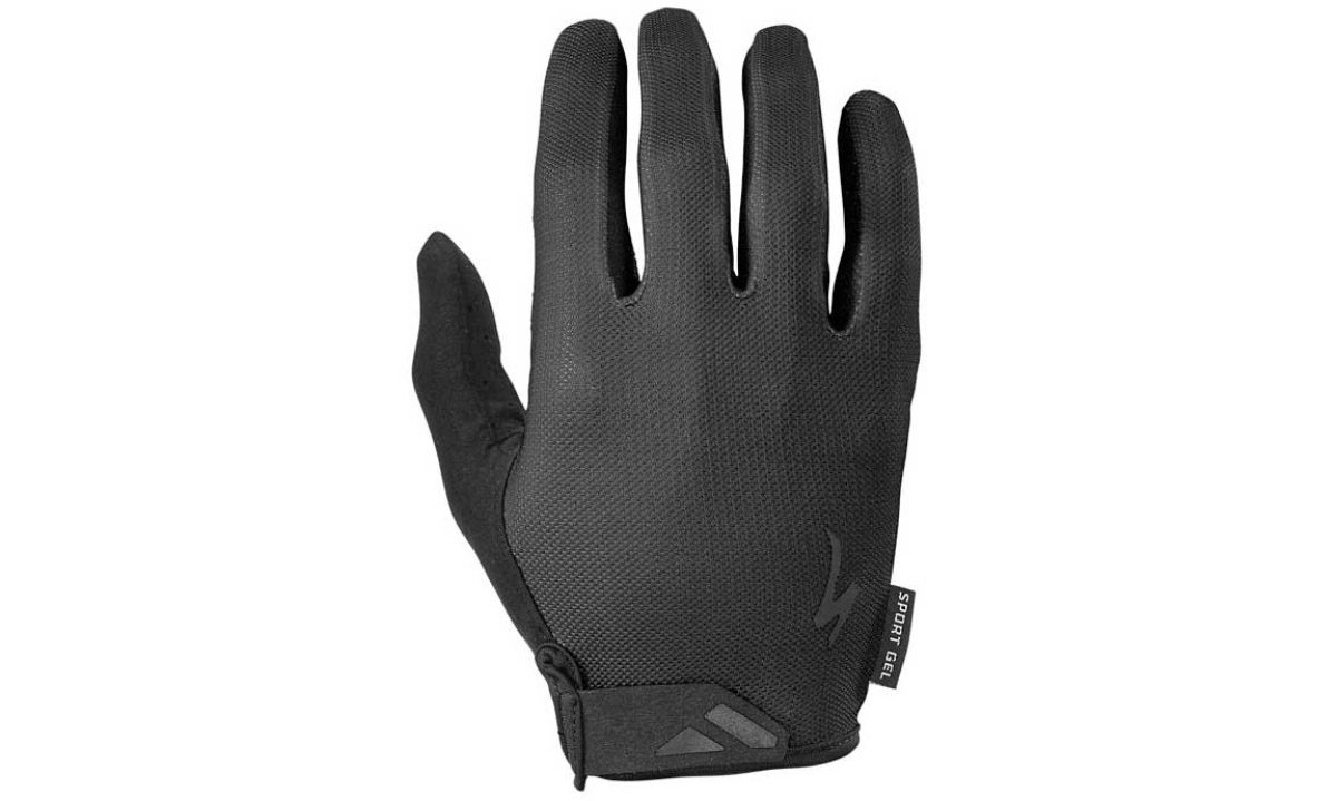 Фотография Велоперчатки Specialized BG SPORT GEL GLOVE LF, черные, размер M (67119-1603)