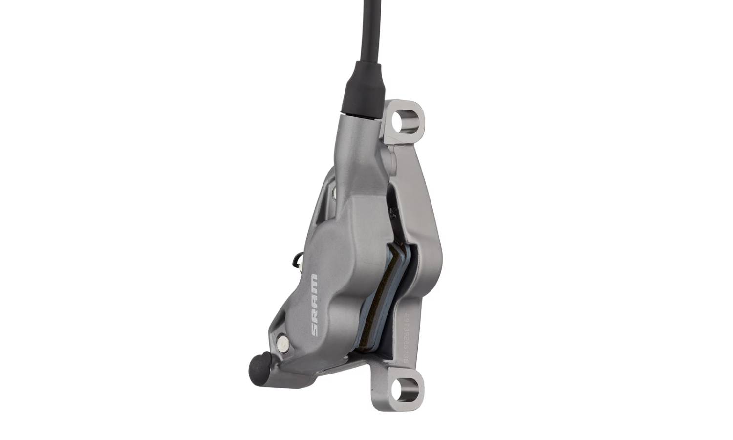 Тормоз дисковый SRAM Level Bronze Stealth 4 Piston -  Aluminum Lever, Stainless Hardware, Reach Adj, Blast Dark Polar Front 950mm Hose  6