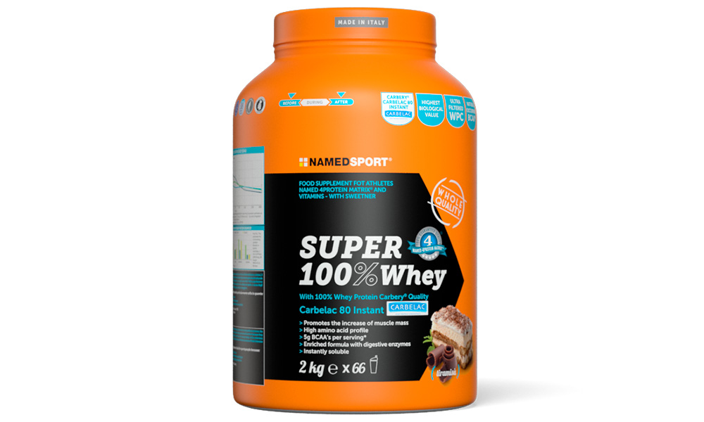 Фотография Протеин Namedsport SUPER 100% WHEY Тирамису 2 кг