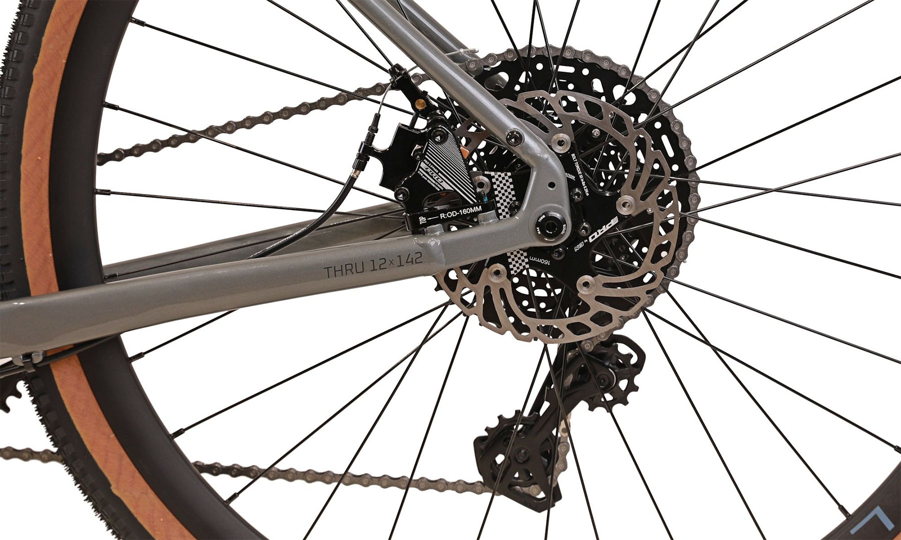 Велосипед Cyclone GTX 28" (700c), размер рамы L (56 см), 2025, Серый (мат) 6