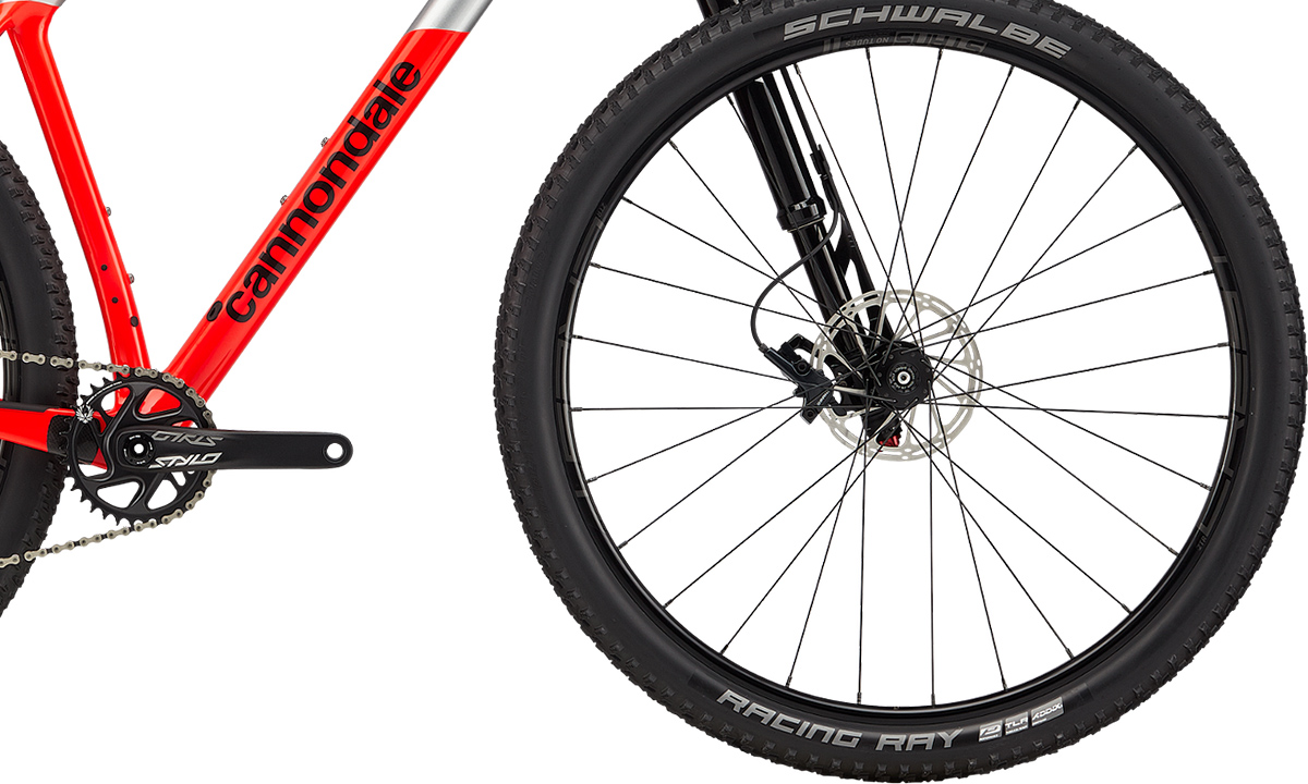Фотография Велосипед Cannondale F-SI Carbon 3 29" 2021, размер S, Red 2