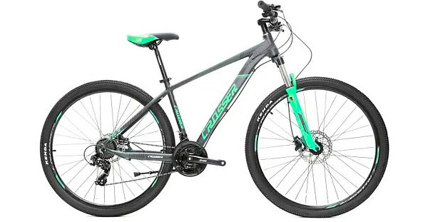 Фотография Велосипед Crosser Shine 075С 29" размер L рама 19 2022 Серо-зеленый