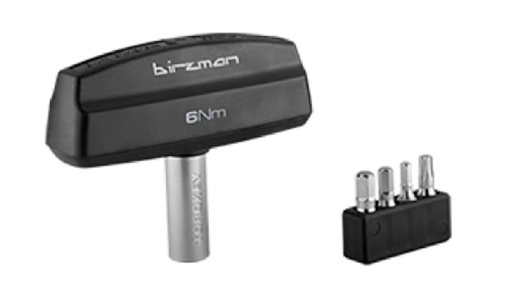Фотография Динамометрический ключ 6Нм  Birzman со сменными насадками