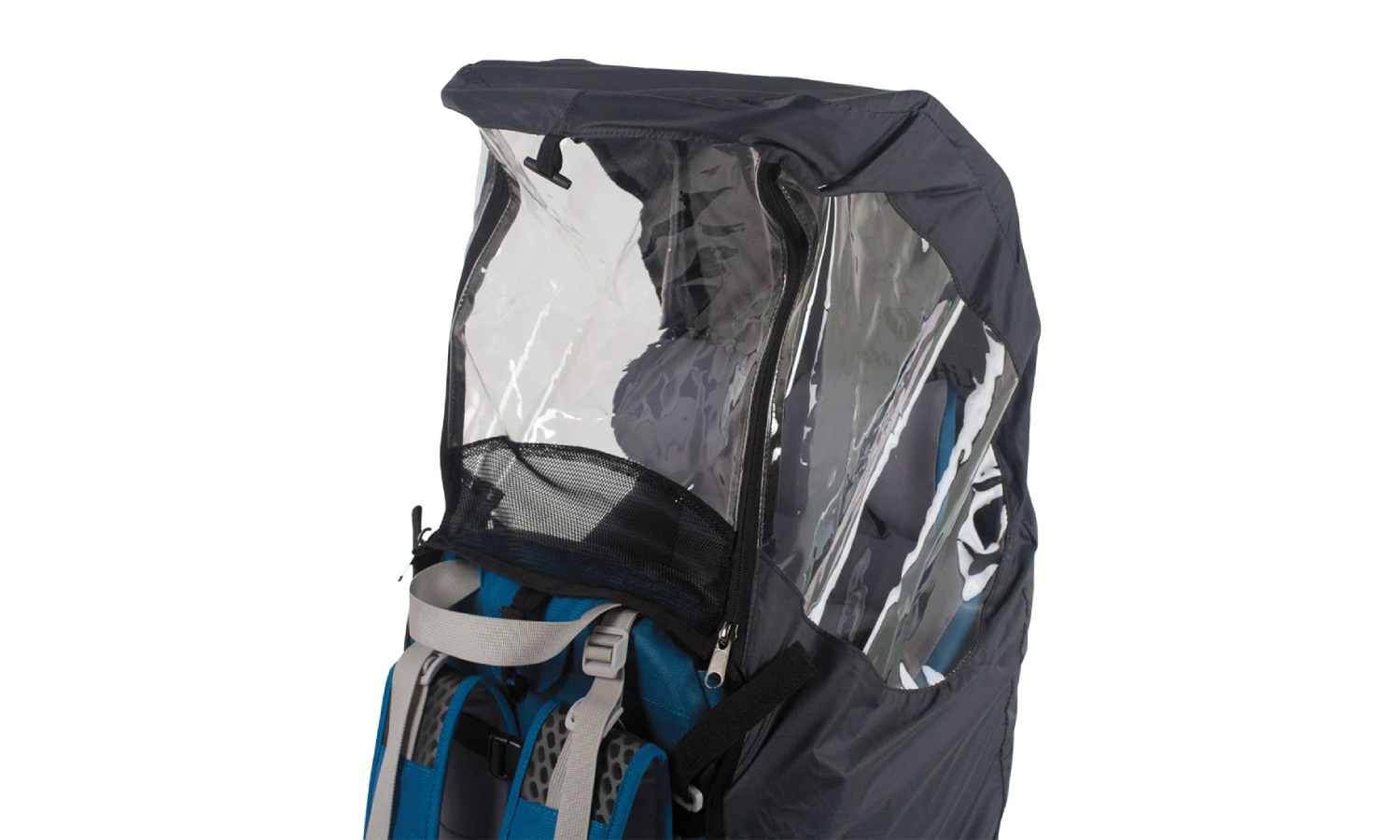 Фотография Чехол от дождя для рюкзаков для переноски ребенкаLittle Life Child Carrier grey 2