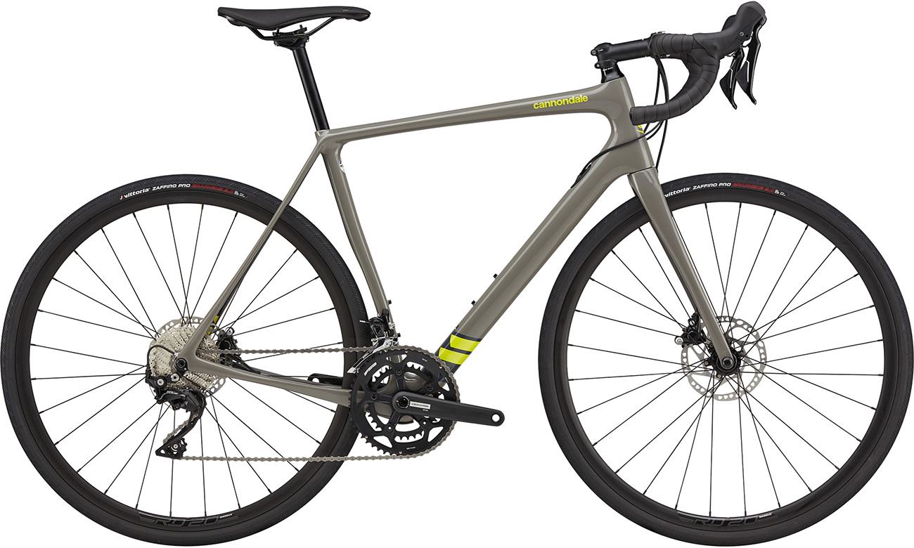 Фотографія Велосипед Cannondale SYNAPSE Carbon 105 28" (2021) 2021 Сірий 7