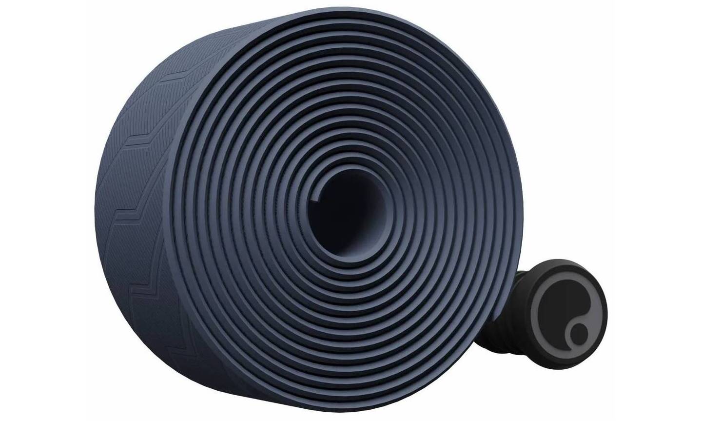 Обмотка руля Ergon BT Gravel, длина 2300 мм, ширина 30мм, заглушки в комплекте, синий 
