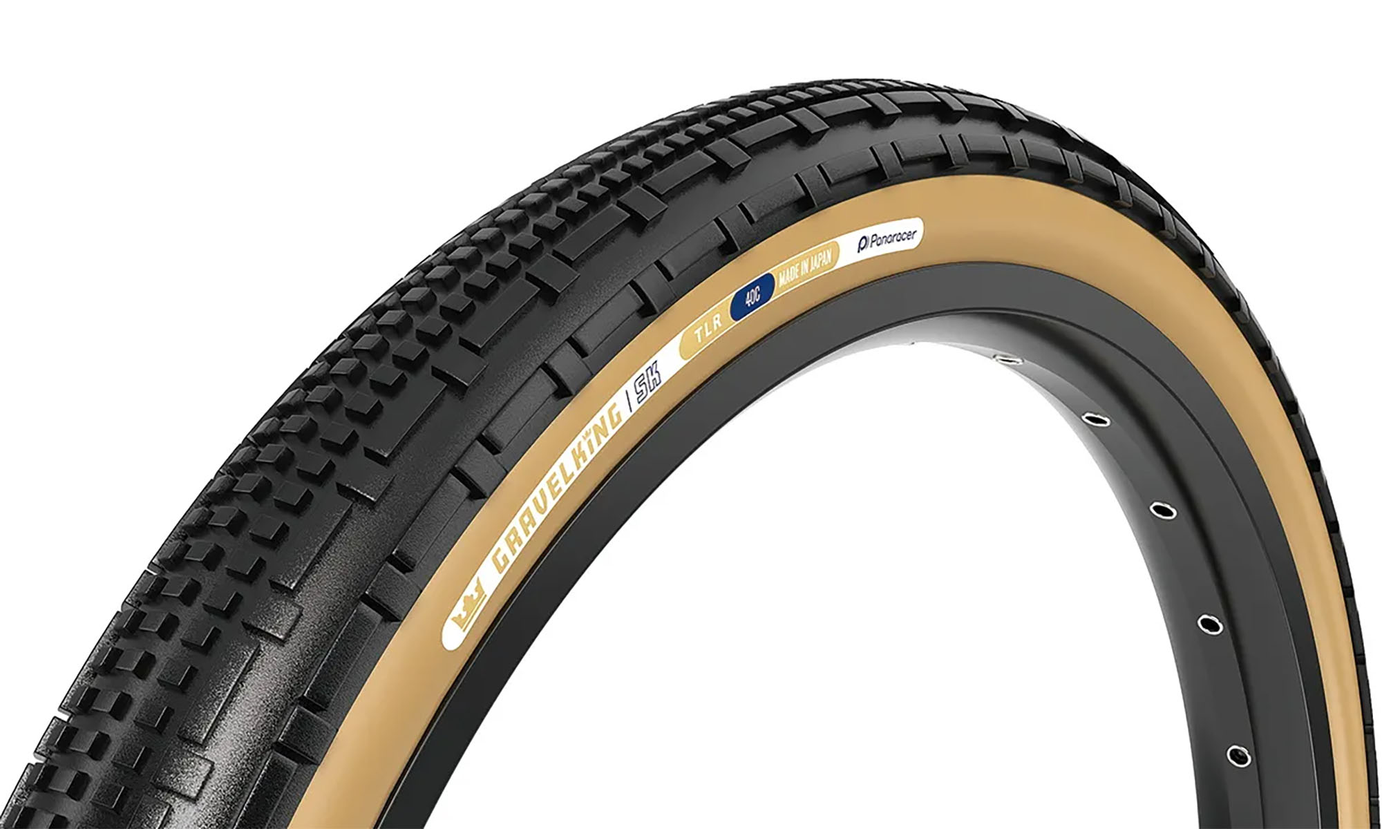 Покрышка Panaracer GRAVELKING SK (Gen2), 28", 700x45C (45х622), Folding TLR, 120TPI, черно-коричневая 