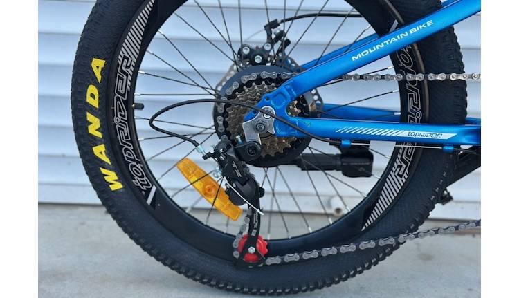 Фотографія Велосипед Toprider Thunder 24" розмір XS рама 14 Синій 3