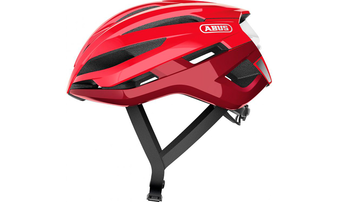 Фотографія Велошлем спортивний ABUS STORMCHASER розмір S (51-55 см), Червоний 