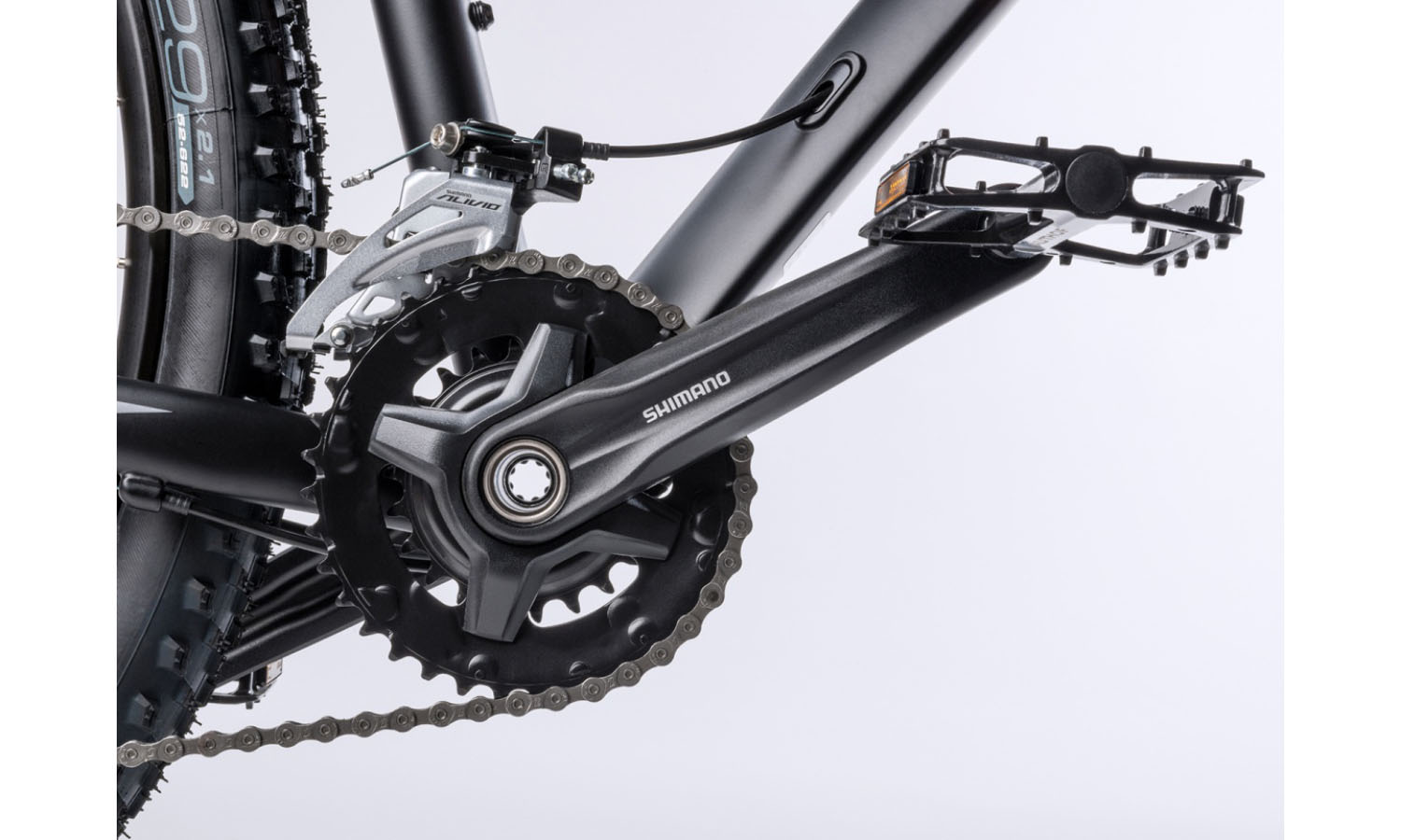 Велосипед AUTHOR (2023) Spirit 29", рама 17", колір-чорний (помаранчевий) // чорний 5