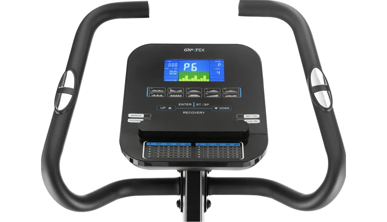 Велотренажер Gymtek XB6000 электромагнитный золотой 10
