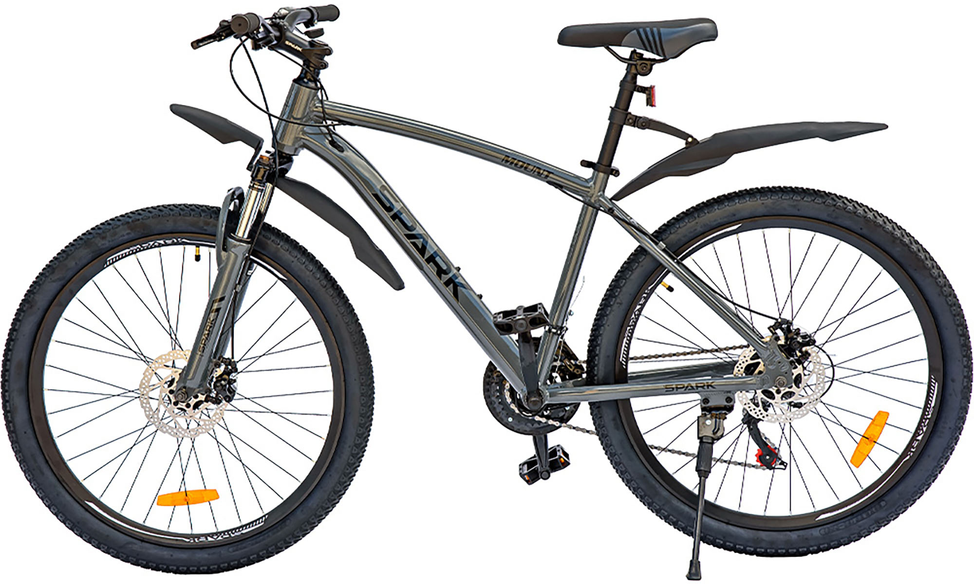 Велосипед SPARK MOUNT 26", розмір M, рама 17", рік 2025, сірий 6 Велосипед SPARK MOUNT 26", розмір M, рама 17", рік 2025, сірий 6