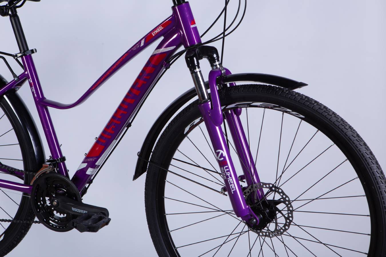 Велосипед Discovery SYMBOL WOMAN DD 28" розмір М рама 17,5" 2025 фіолетовий 4 Велосипед Discovery SYMBOL WOMAN DD 28" розмір М рама 17,5" 2025 фіолетовий 4