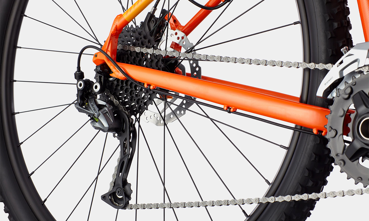 Фотография Велосипед Cannondale TRAIL 6 29" 2021, размер L, Оранжевый 5