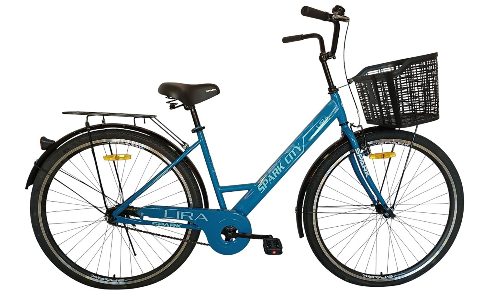 Велосипед SPARK CITY LIRA 28", размер M, рама 18", год 2026, синий 