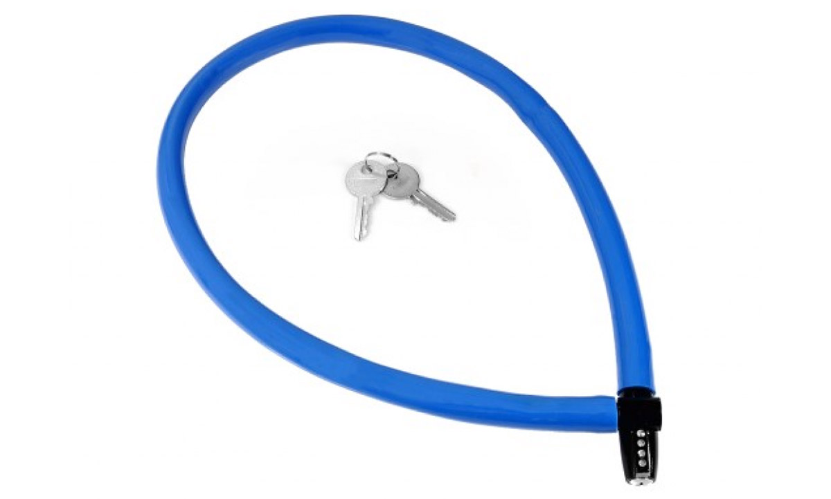 Фотографія Велозамок кабель KRYPTONITE KEEPER 665 6x65 синій